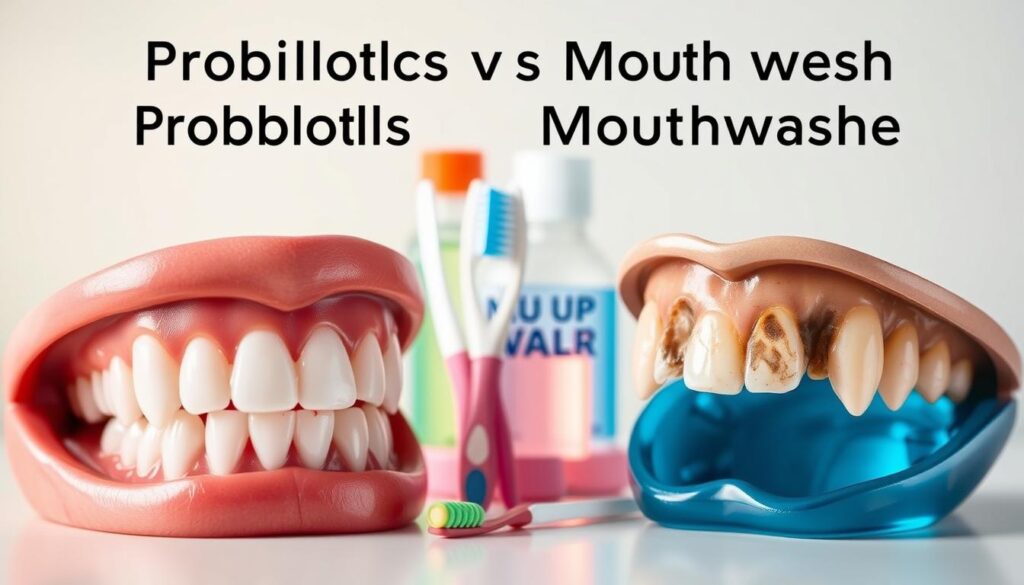 Probiotics vs Mouthwash