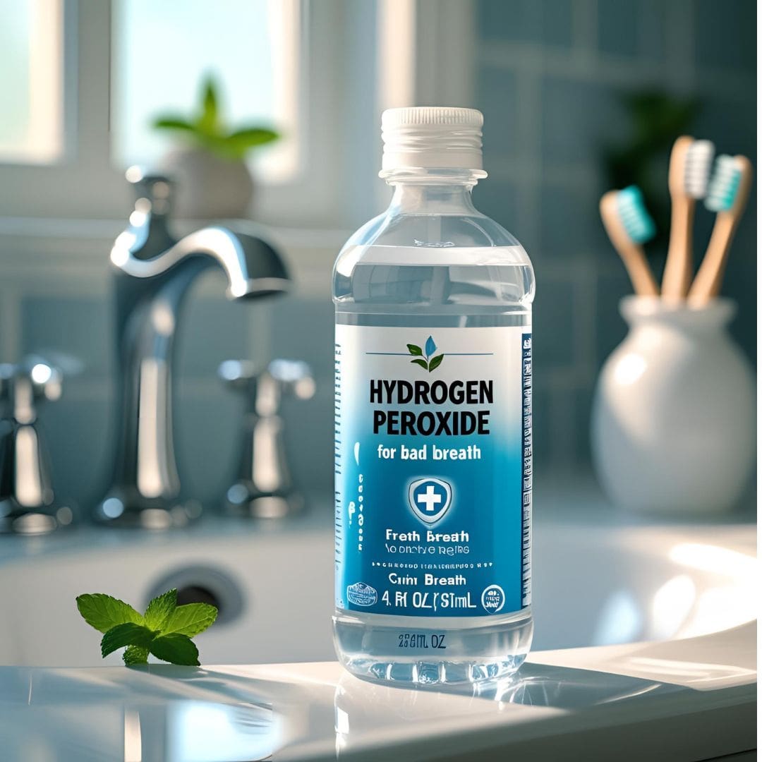 hydrogen peroxide for bad breath